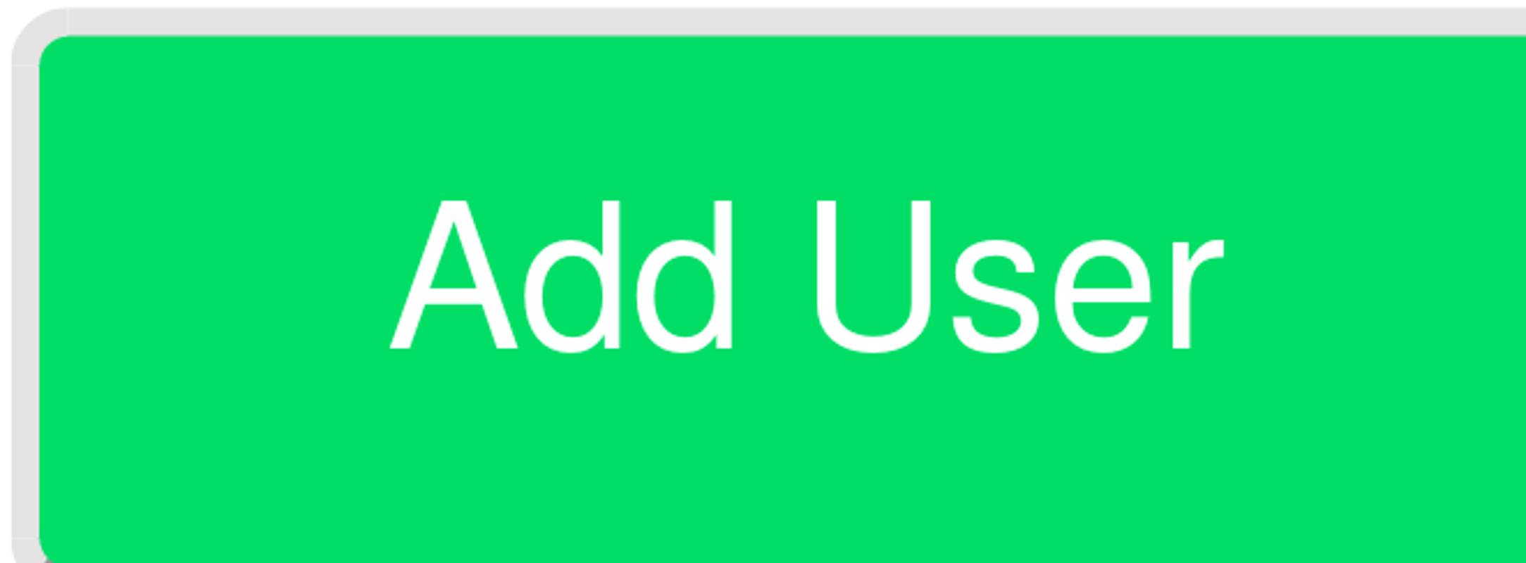 The &ldquo;Add User&rdquo; button in &ldquo;User Details&rdquo; form